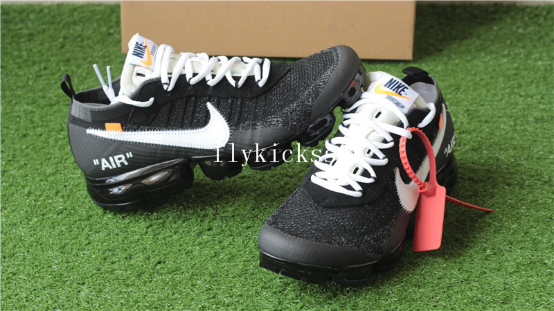 Final Version Off White x Nike air Vapormax Black